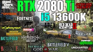 RTX 2080 Ti : Test in 24 Games in 2023