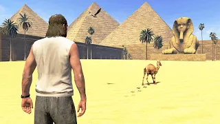 الإنتقال والعيش في مصر لعبة جي تي أي 5 | GTA V Moving to Egypt