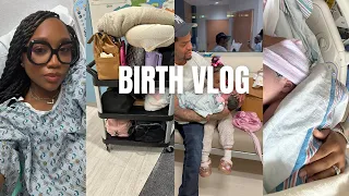 LABOR & DELIVERY VLOG| Getting Induced at 37 weeks + CODE PINK!