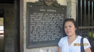 Casa Gororda Museum, Cebu City Philippine. A must see to understand the Philippine Culture.
