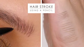 SOFT Hair-stroke Brows Using A Pencil | Shonagh Scott