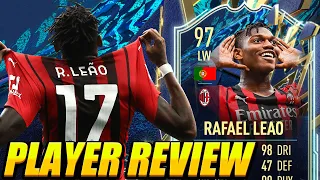 WHAT A PLAYER! 🐐 97 TOTS LEAO PLAYER REVIEW! 97 LEAO REVIEW! LEAO TOTS REVIEW! TOTS 97 LEAO!