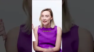 Saoirse Ronan about Irish, married, vegan