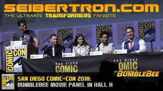 Bumblebee Movie panel at San Diego Comic-Con Hall H