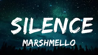 1 Hour |  Marshmello - Silence (Lyrics) ft. Khalid  - Lines Lyrics