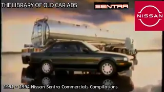 1991 - 1994 Nissan Sentra Commercials Compilations (Part 3)