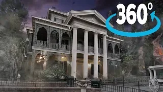 360º Ride on Haunted Mansion at Disneyland