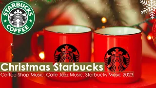 Christmas Starbucks 🎄 Best of Christmas Starbucks Music 🎄24 Hours Smooth Jazz for Work, Study, Relax