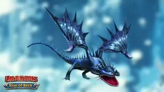 Icebane, Max Level 124 - Unique Skrill Dragon | Dragons: Rise of Berk