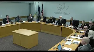 JCCC Board of Trustees Meeting for January 17th 2019