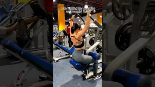 she was filming her exercise and caught this | nattysoon | #gym  #motivation #shorts