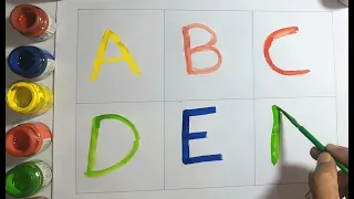 How to Write Letters for Children - Teaching Writing ABC for Preschool - A To Z Part 2