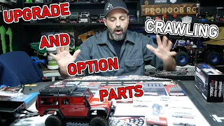 TRAXXAS TRX4m: 1/18 SCALE RTR: UPGRADE, OPTION PARTS, AND CRAWL