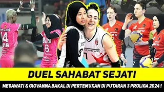 PERSAINGAN KETAT😱MEGAWATI BAKAL LAWAN GIOVANNA MILANA DI PUTARAN 3 PROLIGA 2024🔥