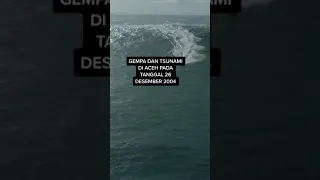 SEJARAH TSUNAMI TERBESAR DI INDONESIA