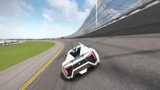 Forza Motorsport 6 W Motors Lykan HyperSports R897 2016 @ Daytona Tri Oval vs PROs