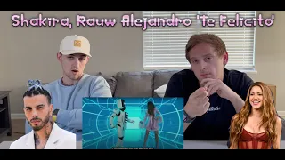 Shakira, Rauw Alejandro 'Te Felicito' Reaction - AverageBrosReacts!!