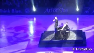 Hurts - Silver Lining live @ Art on Ice, Zurich - 02.03.2014 (with Sarah Meier)