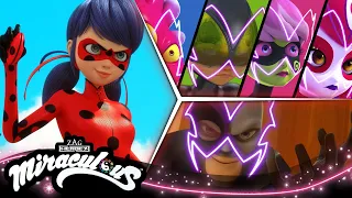 MIRACULOUS | 🐞 AKUMATIZED - COMPILAÇÃO #1 🐾 | As Aventuras de Ladybug