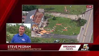 Goshen Township officials give update on storm damage
