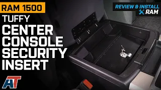 2010-2018 RAM 1500 Tuffy Center Console Security Insert (w/ Fixed Floor Console) Review & Install