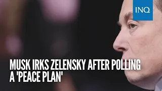 Musk and Zelensky in Twitter showdown over billionaire's Ukraine peace plan