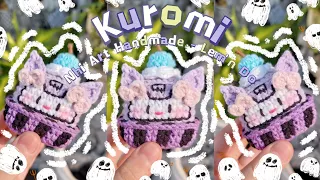 How to crochet PUDDING KUROMI | Crochet KUROMI | Hướng dẫn móc BÁNH FLAN KUROMI | Lem'n Do