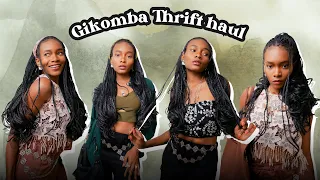 Earth girl boho thrift haul + try on // goodwill finds that made it to gikomba🤩 🌱🪴