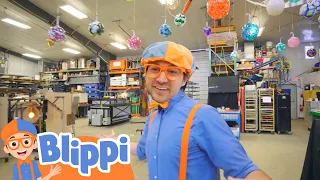 Blippi Goes Glassblowing | Kids TV Shows | Cartoons For Kids | Fun Anime | Popular video