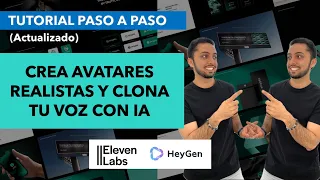 🤯 Cómo Crear Avatares Realistas y Clonar Tu Voz con IA 🤖 | Tutorial Completo