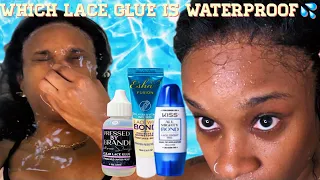 WATERPROOF 💦| SWEATPROOF 🥵| OIL PROOF🧴 | Testing out the TOP | Lace Glues | Non-Sponsored |