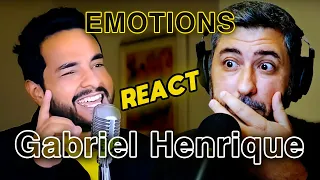 REAGINDO (REACT) a Gabriel Henrique - Emotions | Análise Vocal por Rafa Barreiros