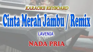 CINTA MERAH JAMBU ll KARAOKE REMIX DHUT ll LAVENIA ll NADA PRIA A=DO