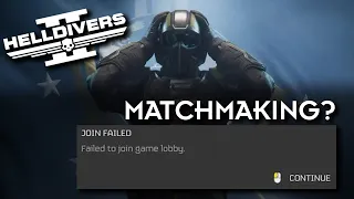 What is Happening with Helldivers 2's Matchmaking?