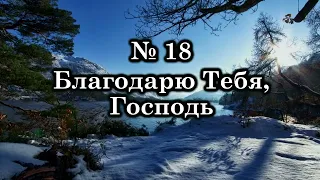 Благодарю Тебя, Господь | Источник хвалы № 18 | Караоке плюс | Христианские песни | Гимны надежды