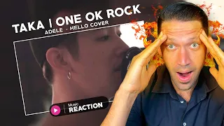 Taka from ONE OK ROCK (Adele - Hello Cover) Reaction