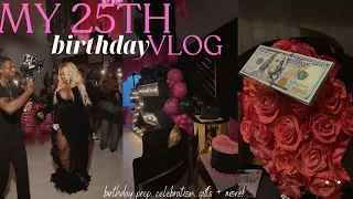 25TH BIRTHDAY VLOG: BDAY PREP, CELEBRATION, LUXURY GIFTS, PACKING FOR VACA & MORE!