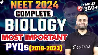 NEET 2024 Biology Most Important Previous Year Questions✅NEET 2024 Exam 🔥Parth Sir #neet2024biology