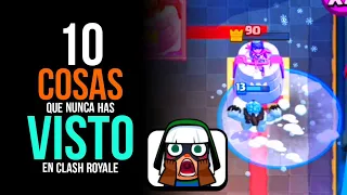 10 COSAS QUE NUNCA HAS VISTO EN CLASH ROYALE | TheJuanDiego