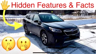 5 Hidden Facts & Features You Didn't Know About The Subaru Outback! (2020-2024 6th-Generation)