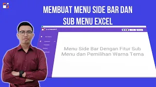 MENU SIDE BAR V2 | FULL SCREEN | SUB MENU | THEMES COLOR
