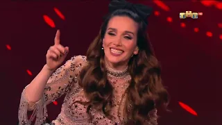 Natalia Oreiro en el programa "Музыкальная интуиция" ("Intuición musical") del canal ТНТ (TNT)