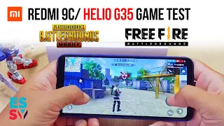 🎮⚡️Redmi 9C PUBG / Free Fire / Helio G35