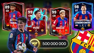 ¡500 MILLONES DE MONEDAS! 🤑 EL MEJOR BARCELONA DE TODO EL FC MOBILE 🔥