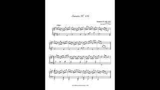 Scarlatti Keyboard Sonata in G major, K 431