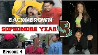 Back at Brown: Sophomore Year E4 | Midterm Exams and RAT IN DORM ROOM?