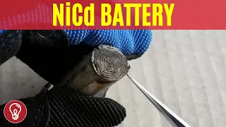 NiCd, Nickel-Cadmium Battery Teardown