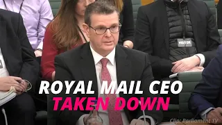 Royal Mail CEO Taken Down