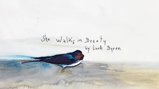 Marianne Faithfull with Warren Ellis - She Walks in Beauty (Lyric Video)