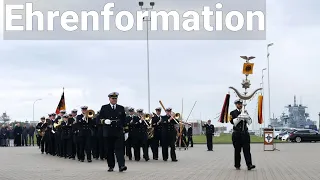 Anchors Aweigh and Frei Weg - Military March and Honor Formation of the German Navy (Bundeswehr)